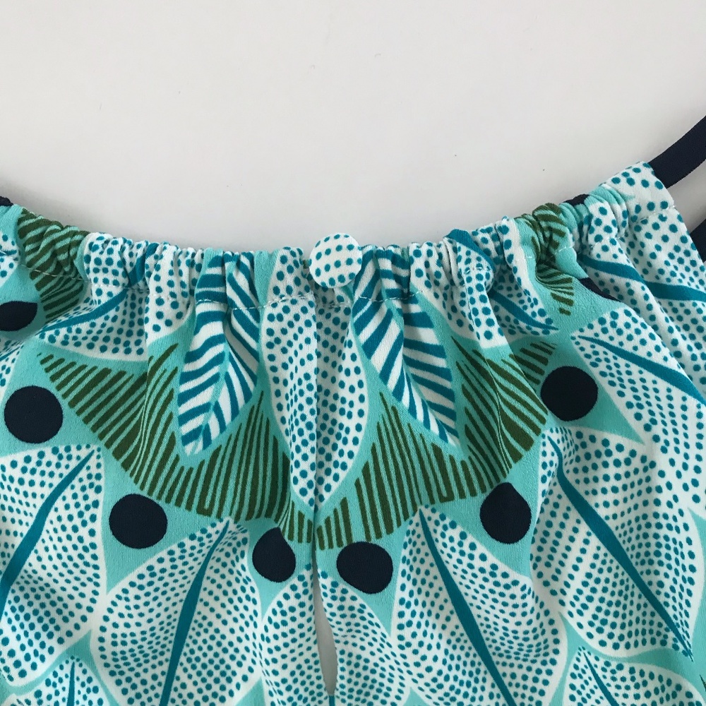 Sundress from Maggie London In Turquoise Print - Picture 6 of 8